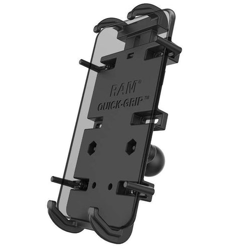 Ram Quick Grip XL With 1"Ball: FEATURES


Spring-loaded holder features adjustable side supports that provide a secure fit fo