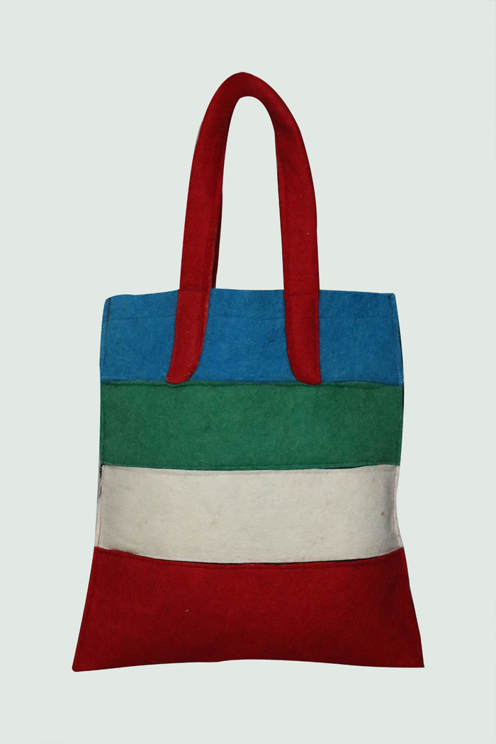 Rang Birangi Jhola | 100% Organic Wool - Mojopanda Organic  Store