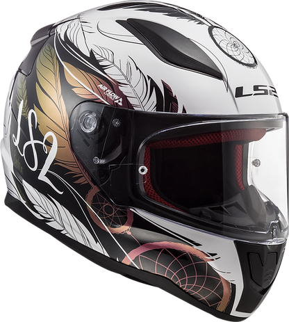 Rapid Mini Dream Catcher: Features:


Lightweight aerodynamic shell made from LS2’s proprietary HPTT
2 shell sizes for the sm