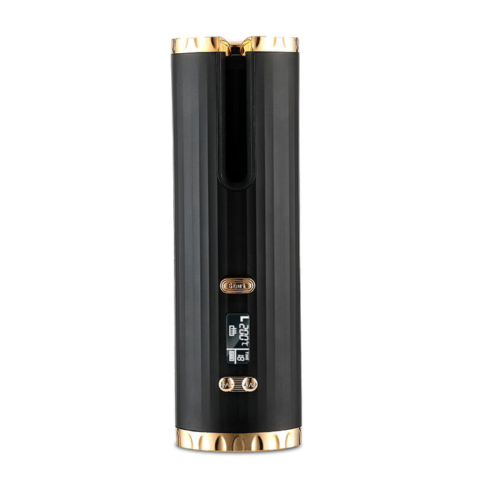 Portable ceramic tourmaline automatic curling iron for travel