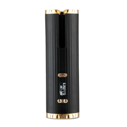 Portable ceramic tourmaline automatic curling iron for travel