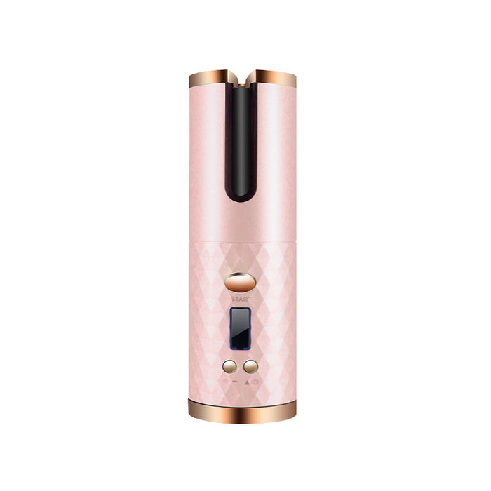Constant temperature portable auto curler for home or travel