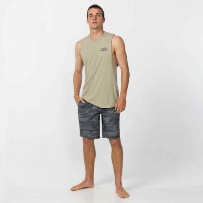 Reserve Slub 20" Hybrid Short - Black Camo