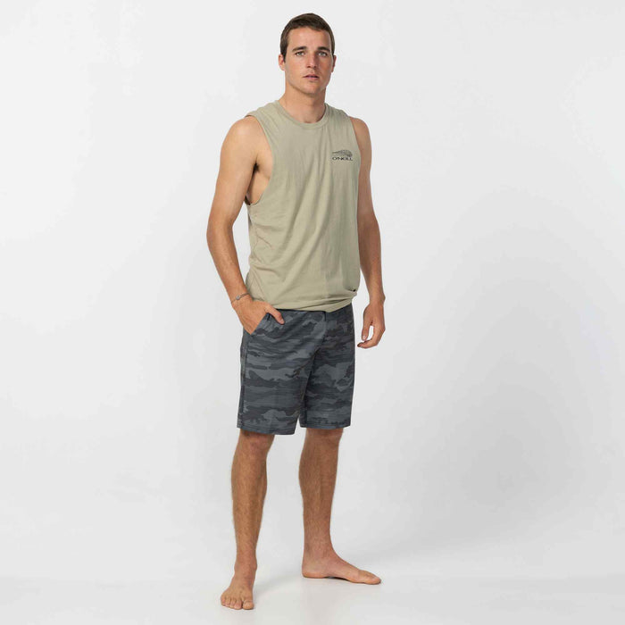 Reserve Slub 20" Hybrid Short - Black Camo