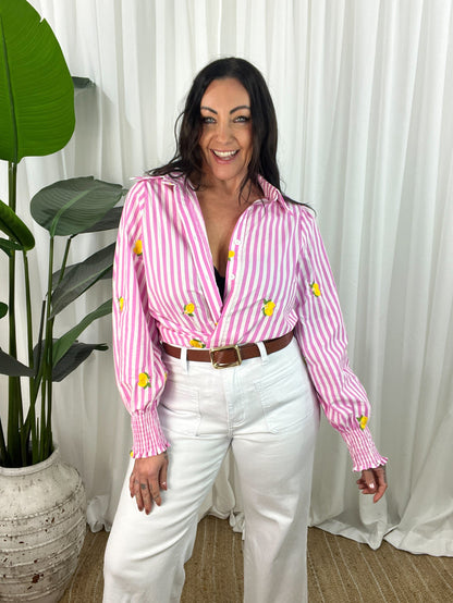 Rhodes Shirt - Pink