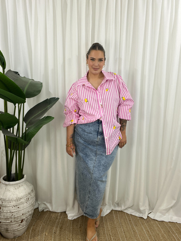 Rhodes Shirt - Pink