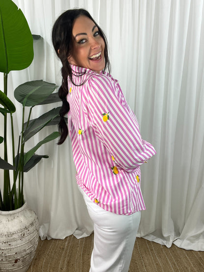 Rhodes Shirt - Pink