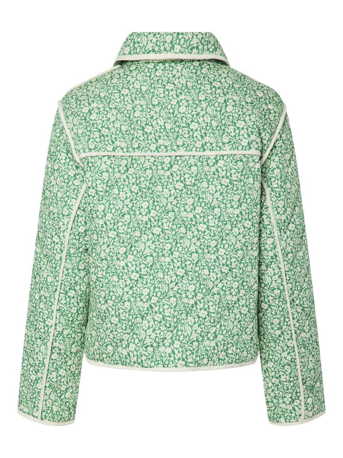 Rinna Quilted Jacket (Bright Green)