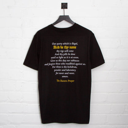 RNW Prayer Back Print - Tshirt - Black