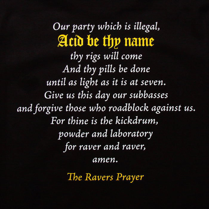 RNW Prayer Back Print - Tshirt - Black