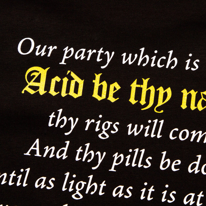 RNW Prayer Back Print - Tshirt - Black