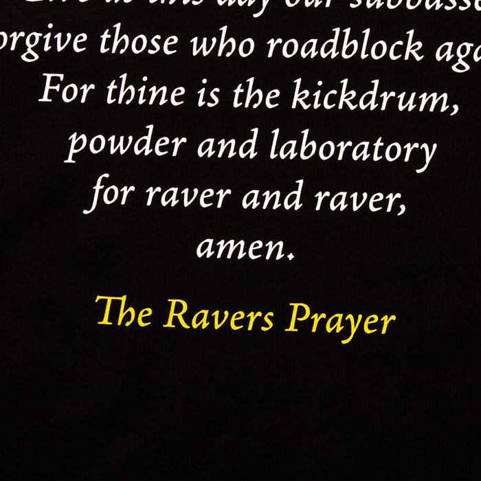 RNW Prayer Back Print - Tshirt - Black