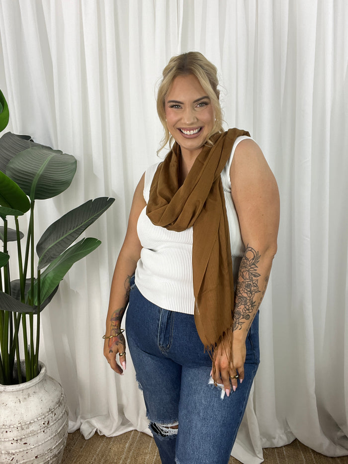 Robin Scarf- Caramel