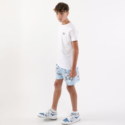 ROSE GARDEN SHORTS- UNIVERSITY BLUE