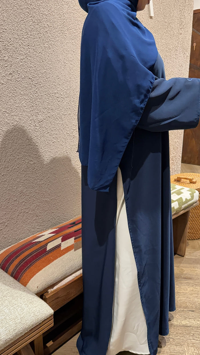 Royal Blue NARA coord set | Ramadhan | Eid | Modest Coord set | Abaya and slip dress |