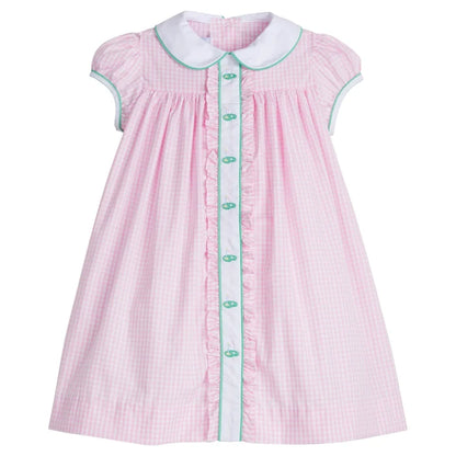 Ruffled Sally Dress - Golf