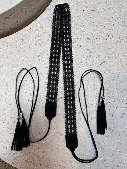 Rukus Tie Belt - Black