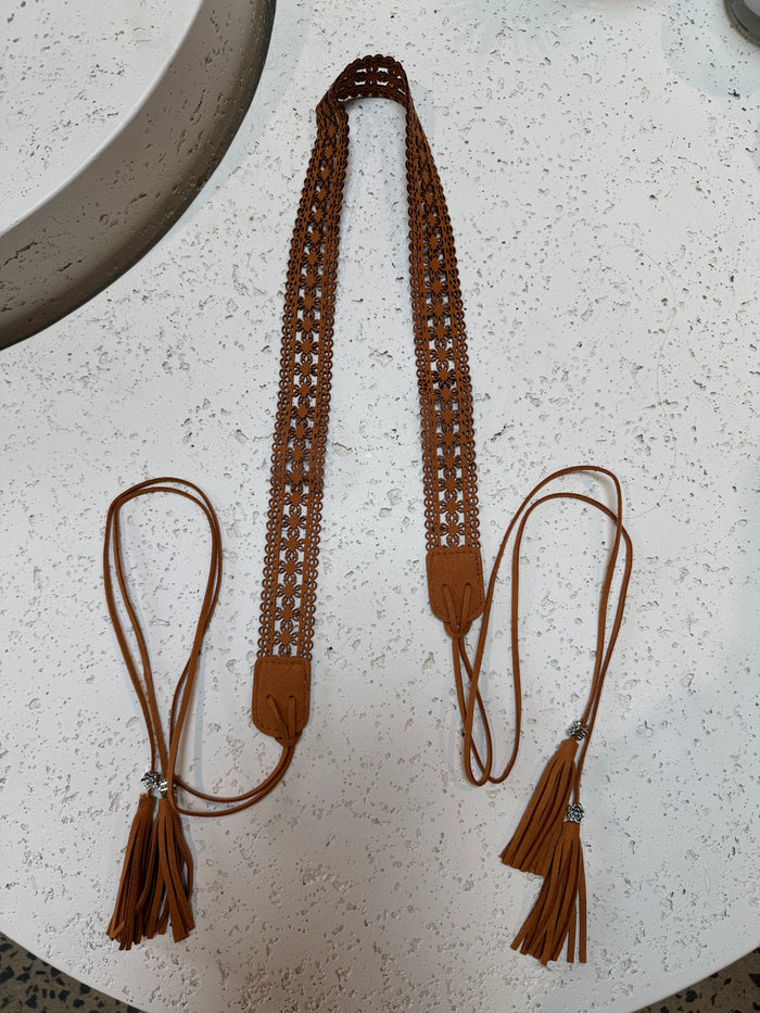 Rukus Tie Belt - Tan