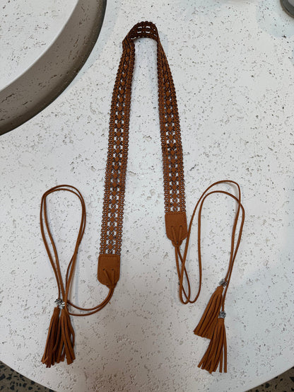Rukus Tie Belt - Tan