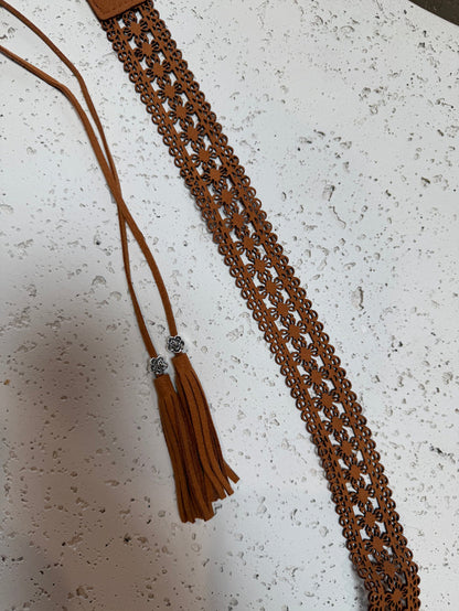 Rukus Tie Belt - Tan