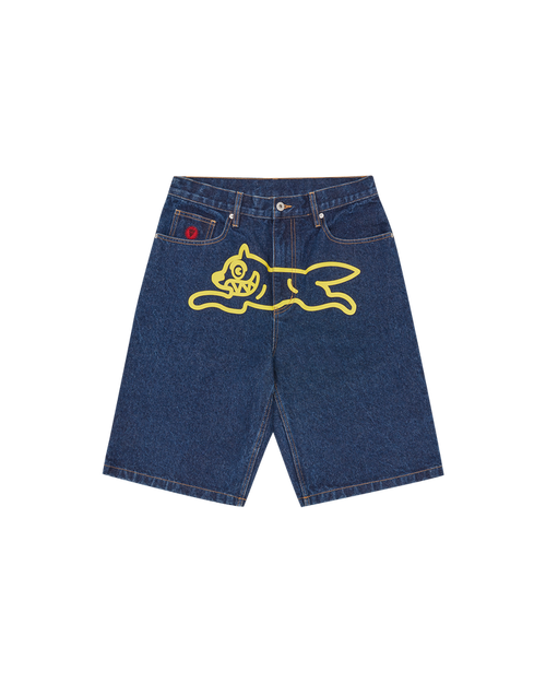 Running Dog Denim Shorts