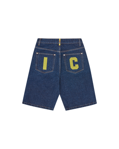 Running Dog Denim Shorts
