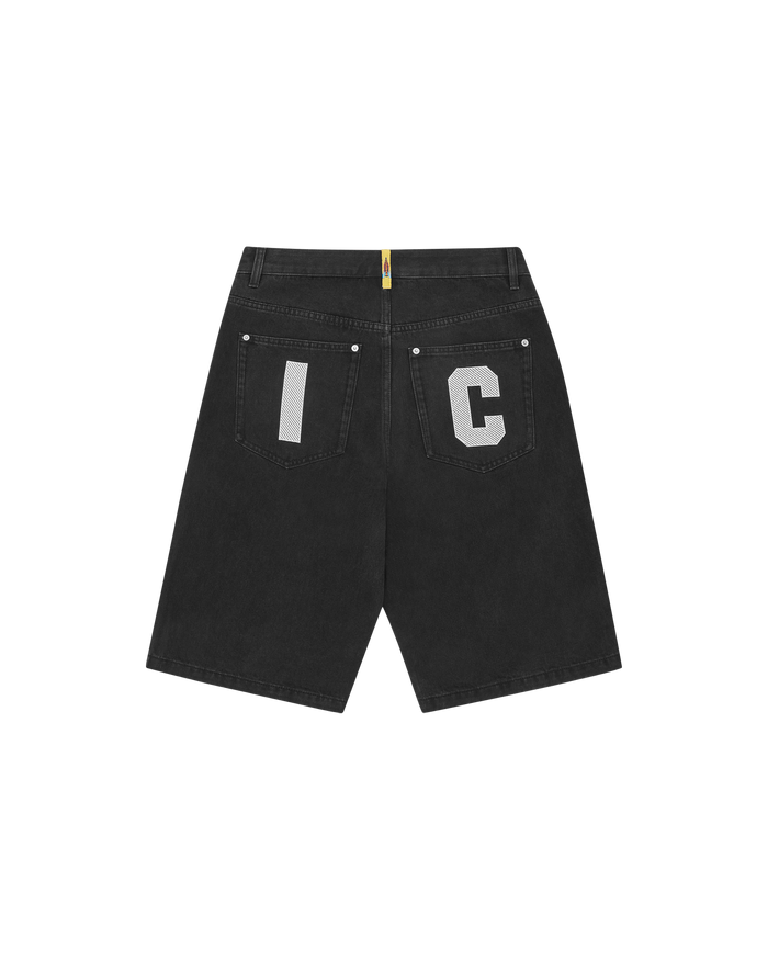 Running Dog Denim Shorts
