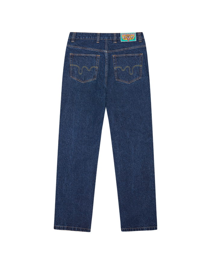 Running Dog Double Scoop Denim Pants