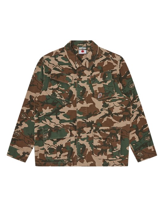 Running Dog Woodland Camo Field Jacket