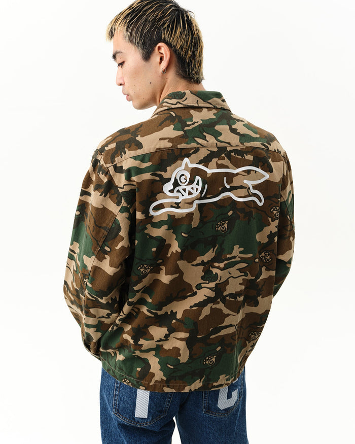 Running Dog Woodland Camo Field Jacket