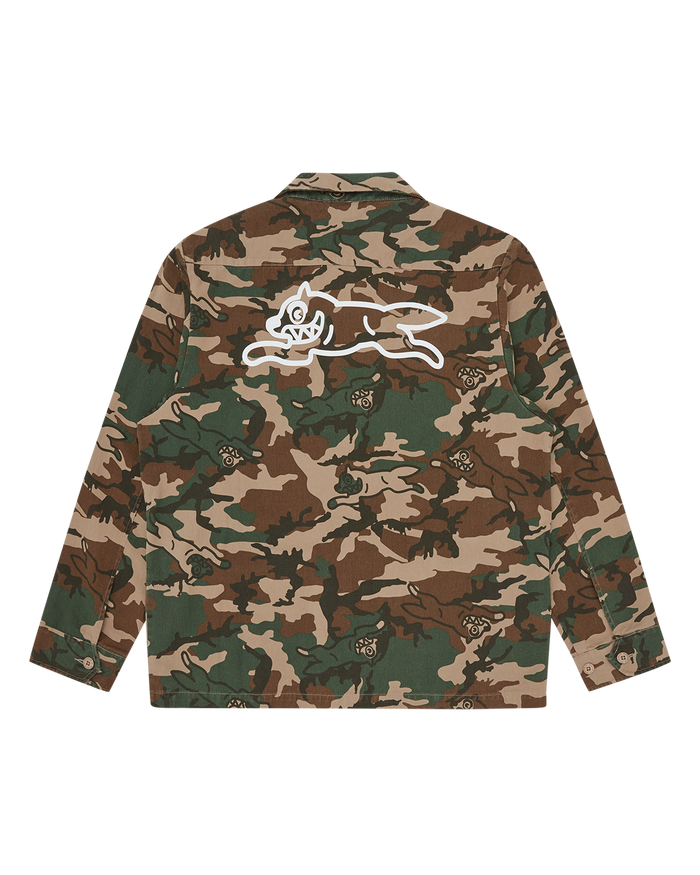 Running Dog Woodland Camo Field Jacket