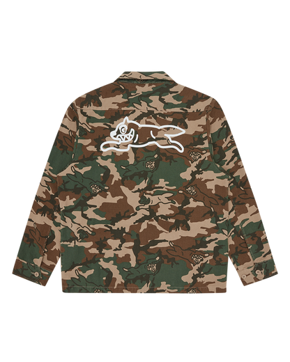 Running Dog Woodland Camo Field Jacket