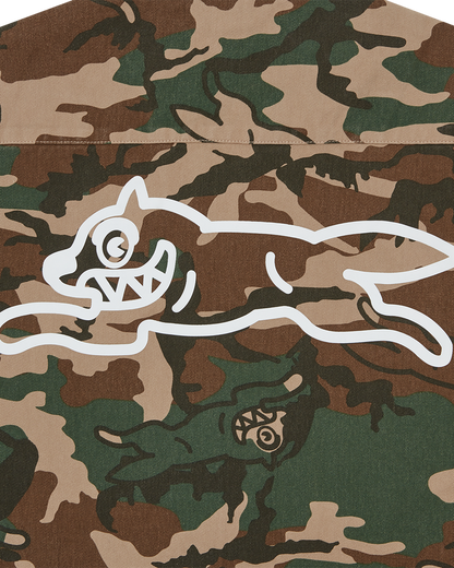 Running Dog Woodland Camo Field Jacket