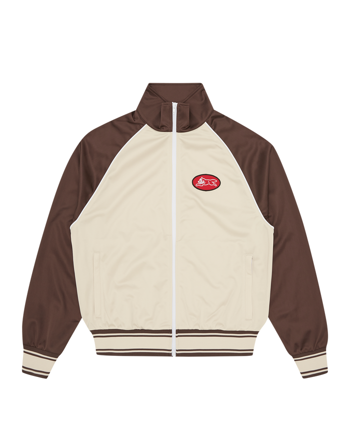 Running Dog Zip Through Track Top