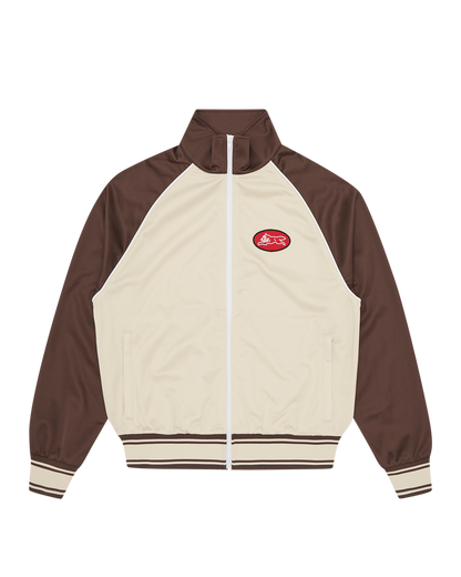 Running Dog Zip Through Track Top