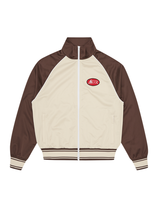 Running Dog Zip Through Track Top