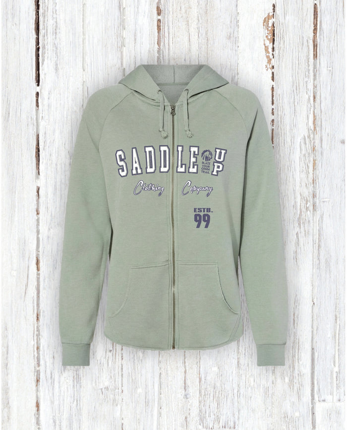 Saddle Up Blaze Your Own Trail Full-Zip Hoodie