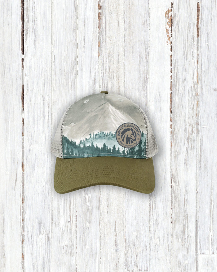 Saddle Up Brand Mountain Forest Cap