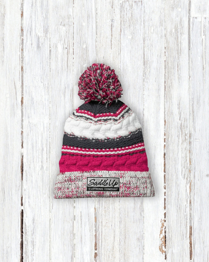 Saddle Up Chunky Knit Beanie