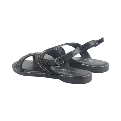 Sandalia Chalada Mujer Alki-10 Negro Casual Sandalias Chalada