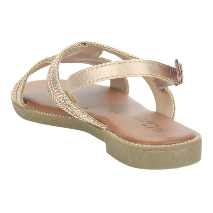 Sandalia Chalada Mujer Alki-10 Rosado Casual Sandalias Planas Chalada