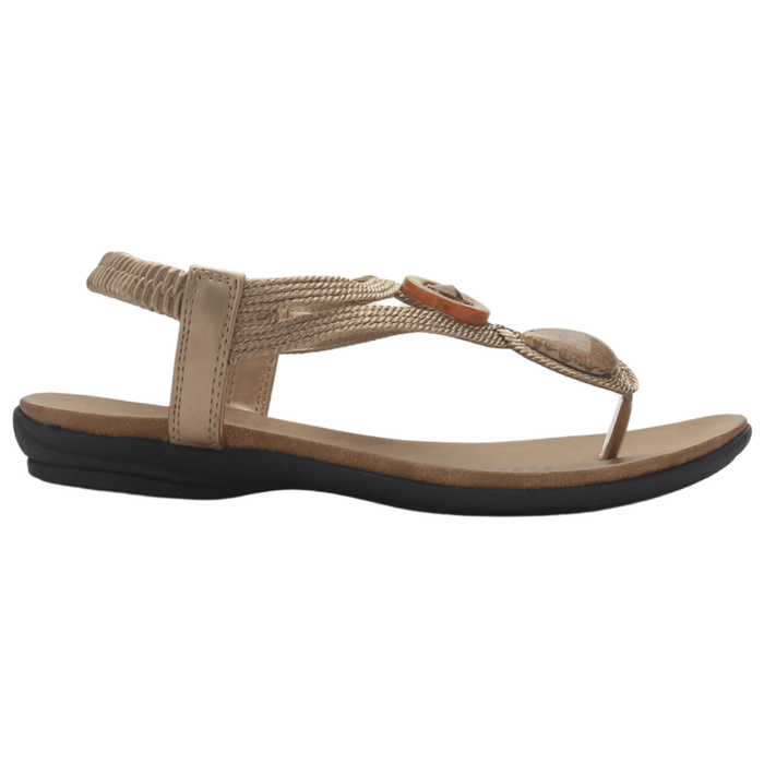 Sandalia Chalada Mujer Anatomic78 Dorado Casual Sandalias Chalada