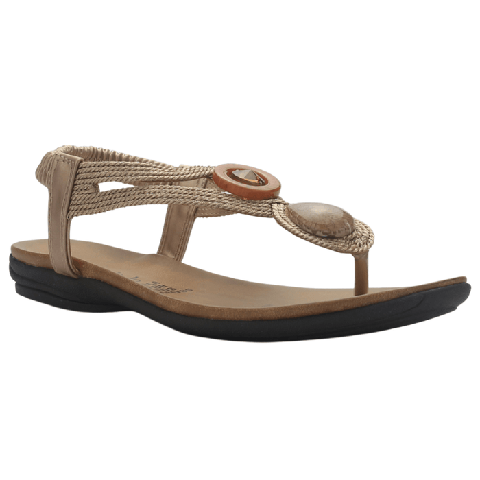 Sandalia Chalada Mujer Anatomic78 Dorado Casual Sandalias Chalada