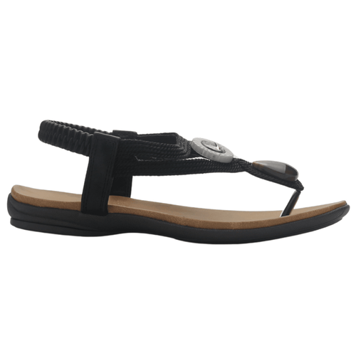 Sandalia Chalada Mujer Anatomic78 Negro Casual Sandalias Chalada