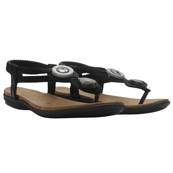 Sandalia Chalada Mujer Anatomic78 Negro Casual Sandalias Chalada