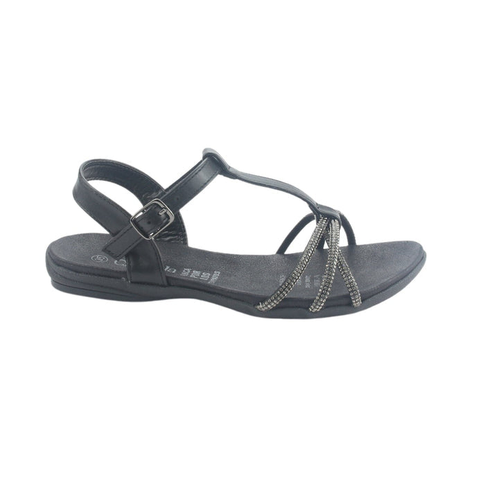 Sandalia Chalada Mujer Anatomic80 Negro Casual Sandalias Chalada