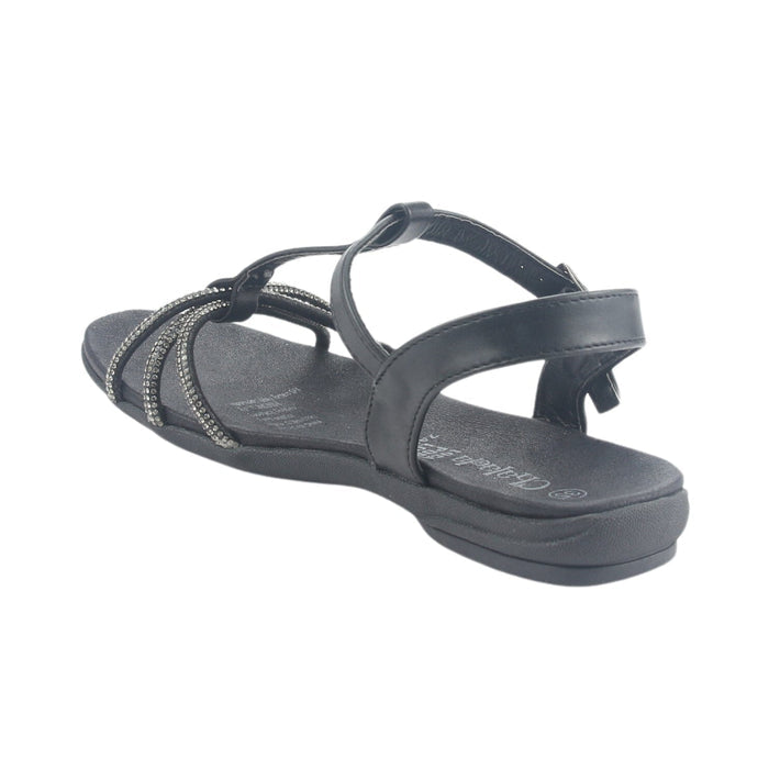 Sandalia Chalada Mujer Anatomic80 Negro Casual Sandalias Chalada