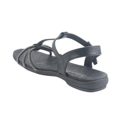 Sandalia Chalada Mujer Anatomic80 Negro Casual Sandalias Chalada