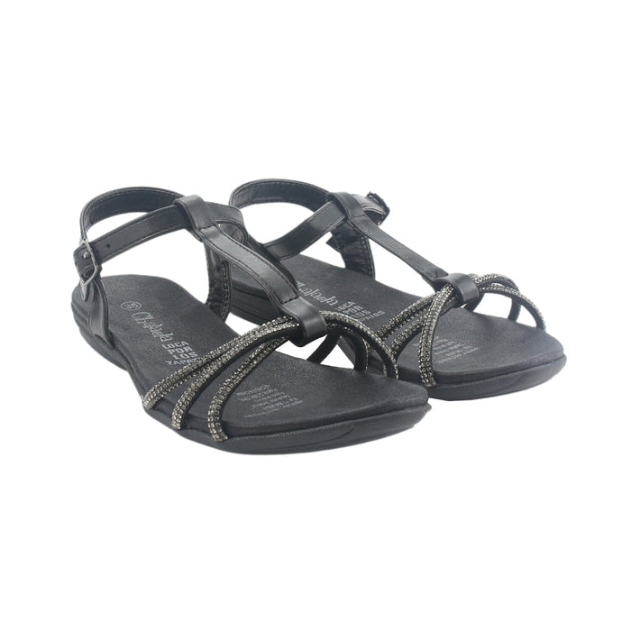 Sandalia Chalada Mujer Anatomic80 Negro Casual Sandalias Chalada