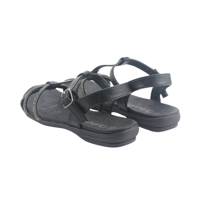 Sandalia Chalada Mujer Anatomic80 Negro Casual Sandalias Chalada